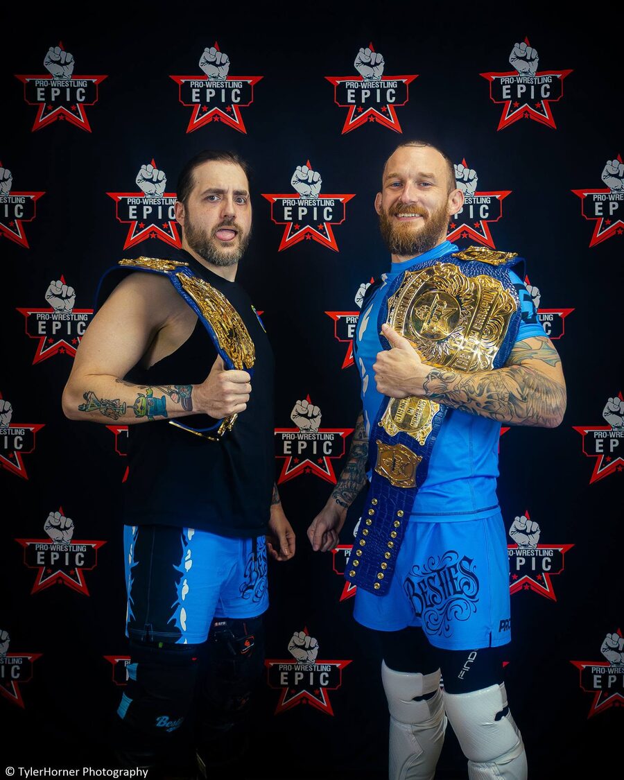 The Besties In The World, PWE Tag Team Champions