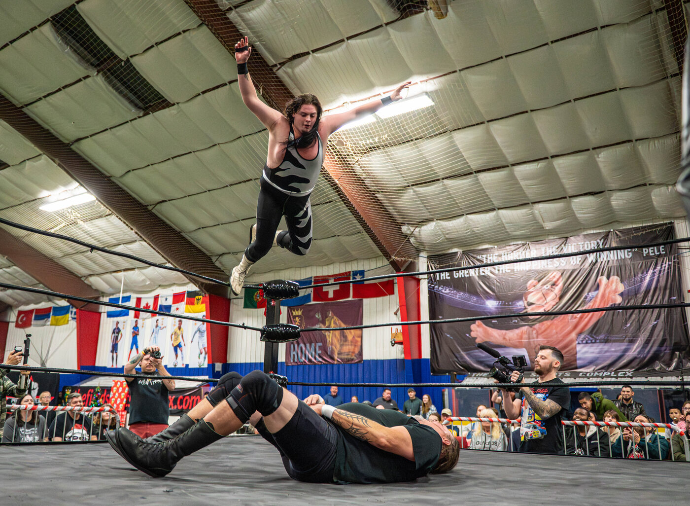 Powertrip vs Lance at Pro Wrestling Epic