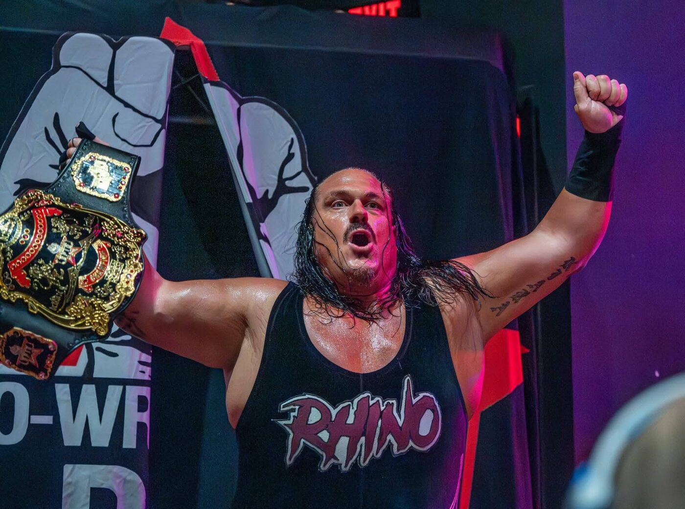 Pro Wrestling Epic championship match atmosphere